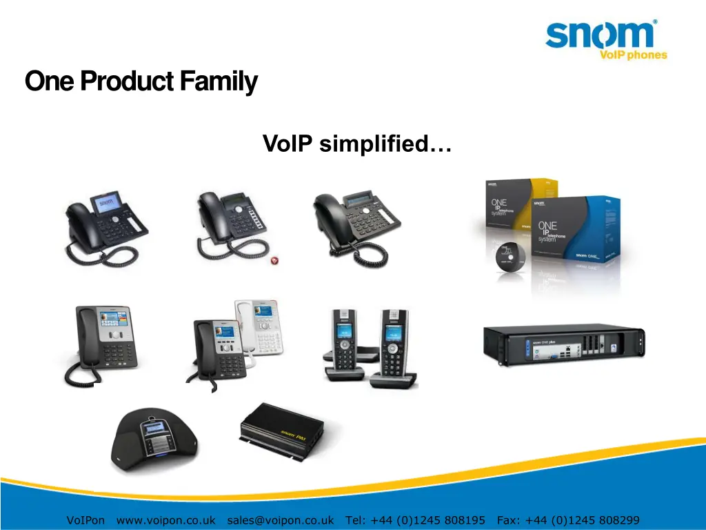 one product family