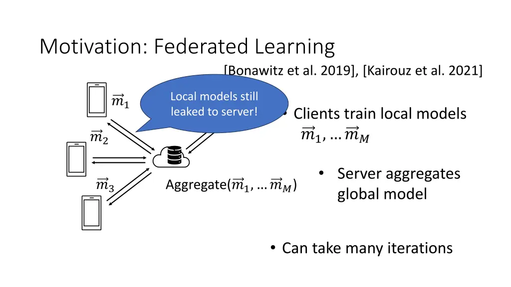 motivation federated learning