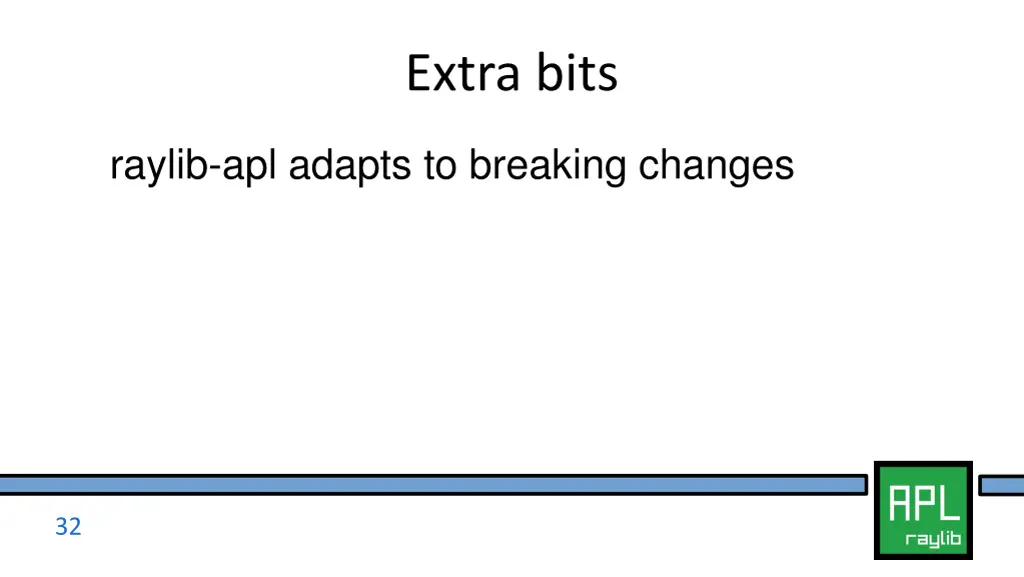 extra bits
