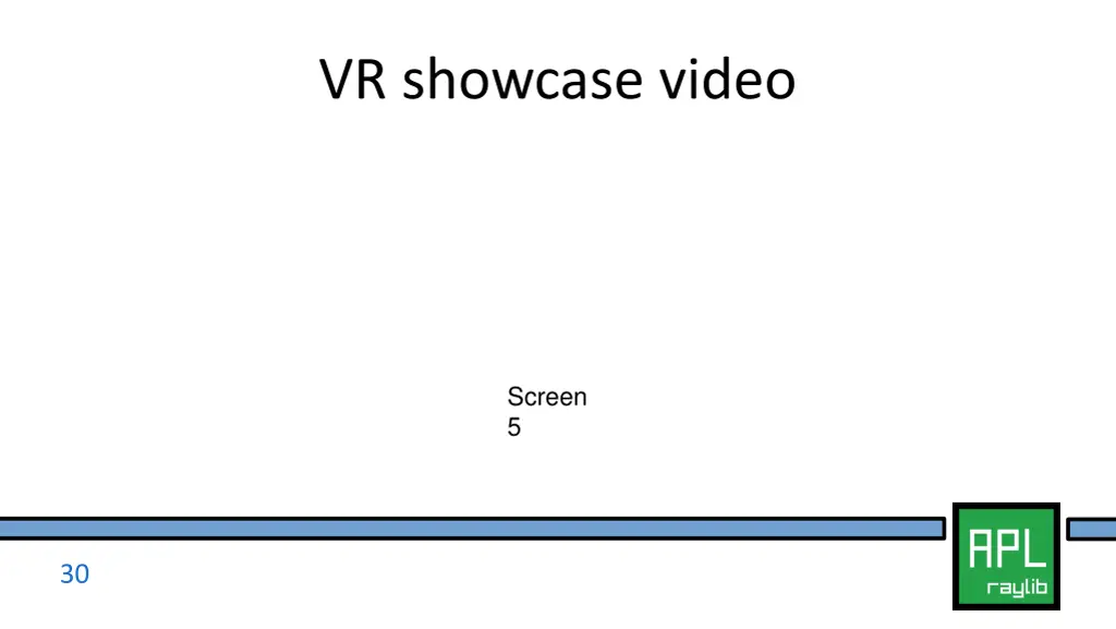 vr showcase video