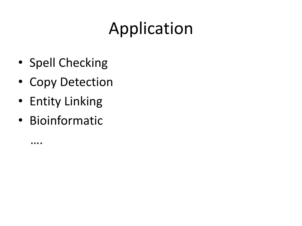 application