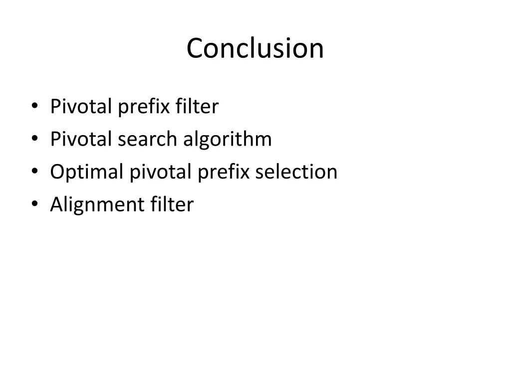 conclusion