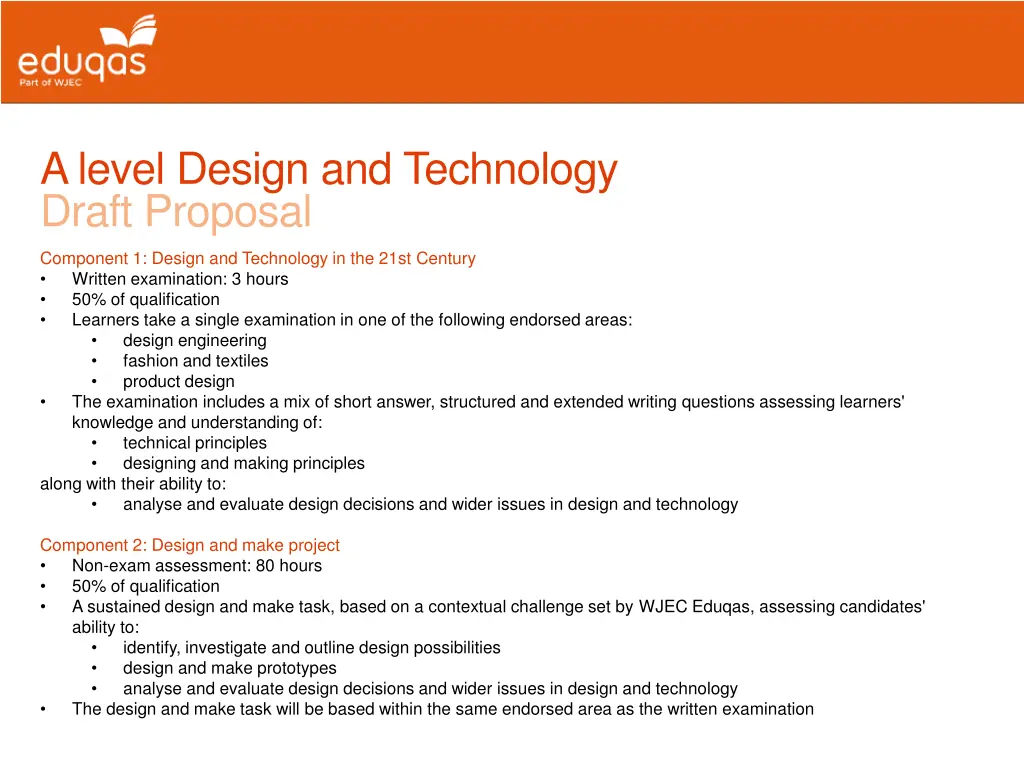 a level design and technology draft proposal