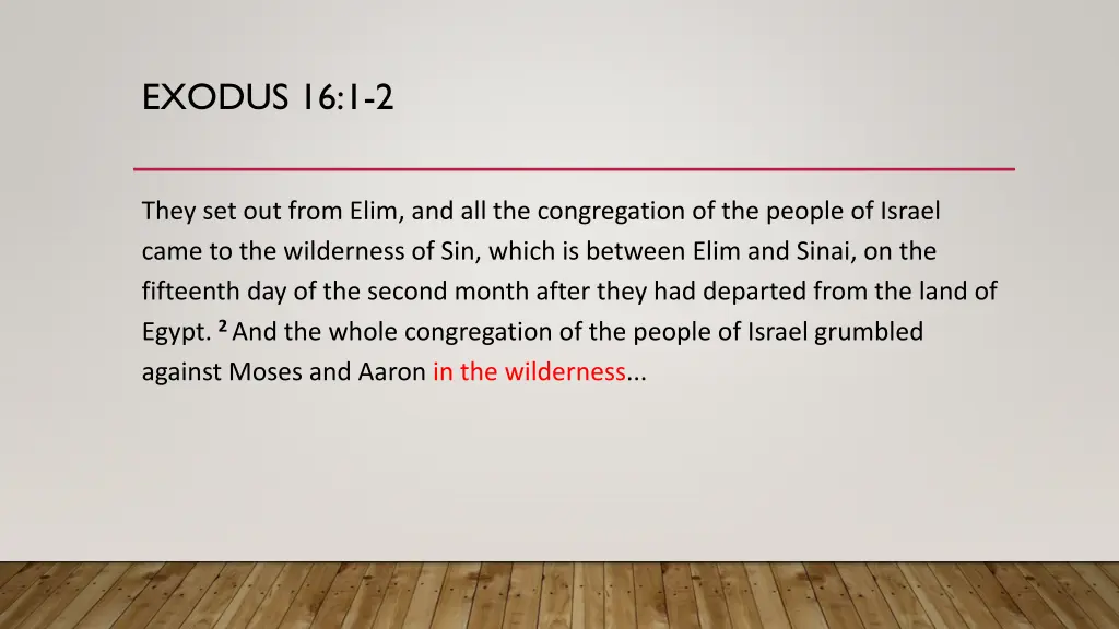 exodus 16 1 2