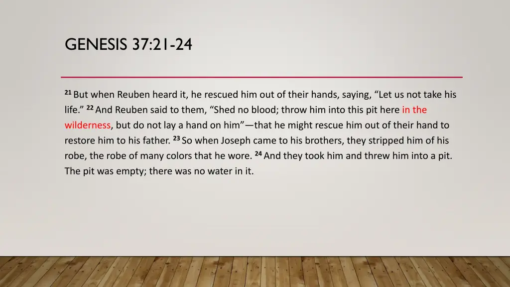 genesis 37 21 24