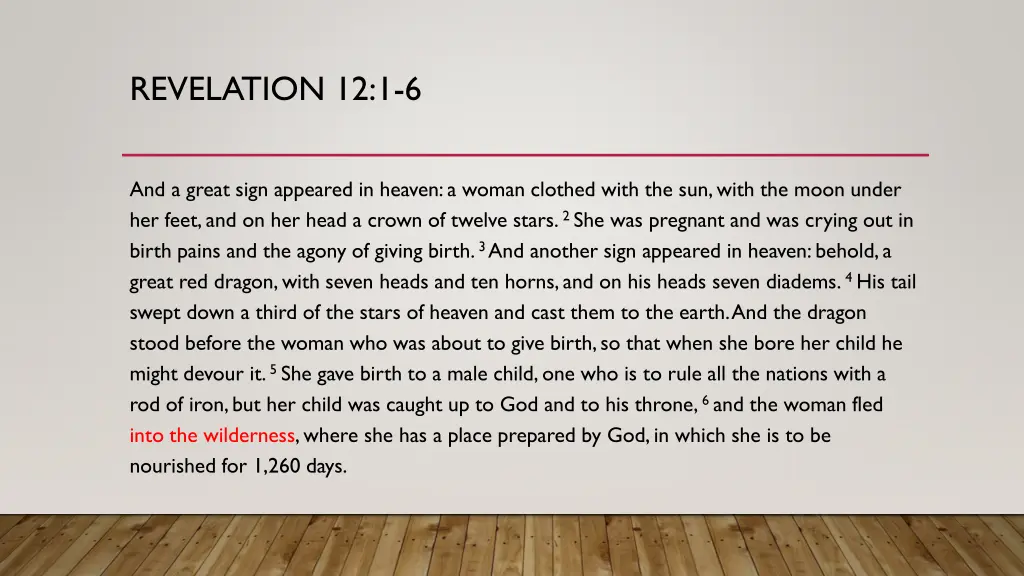 revelation 12 1 6