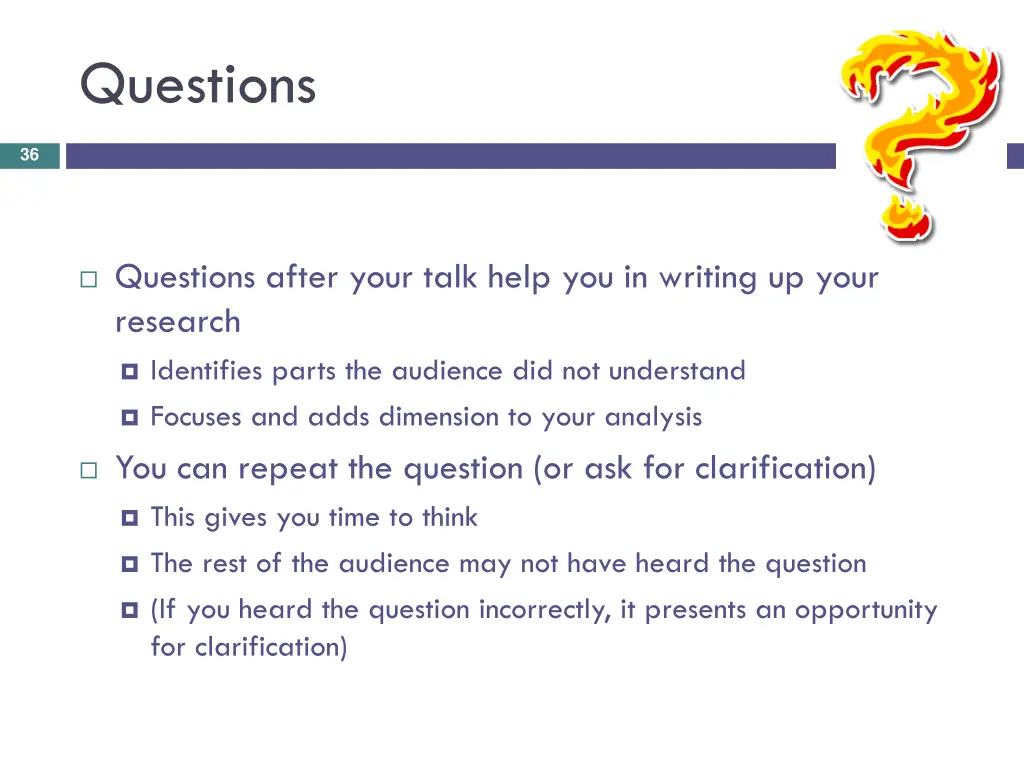 questions