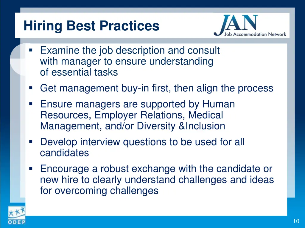 hiring best practices 1