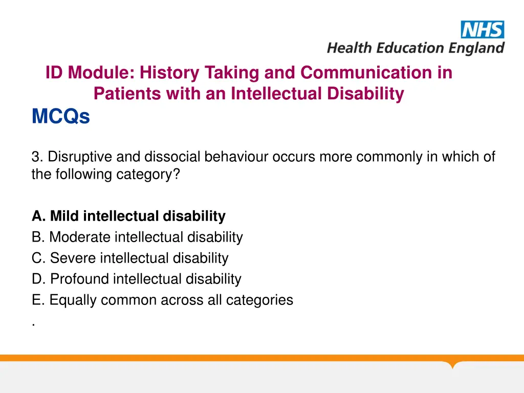 id module history taking and communication 9