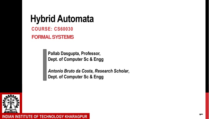 hybrid automata course cs60030 formal systems