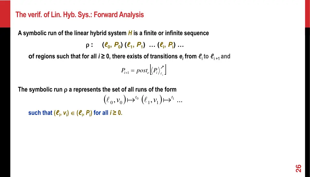 the verif of lin hyb sys forward analysis 1