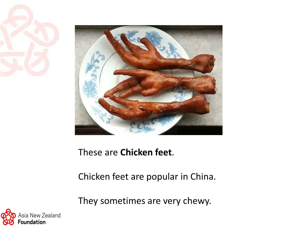 these are chicken feet