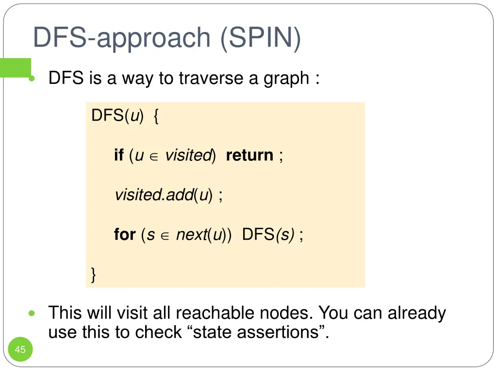 dfs approach spin
