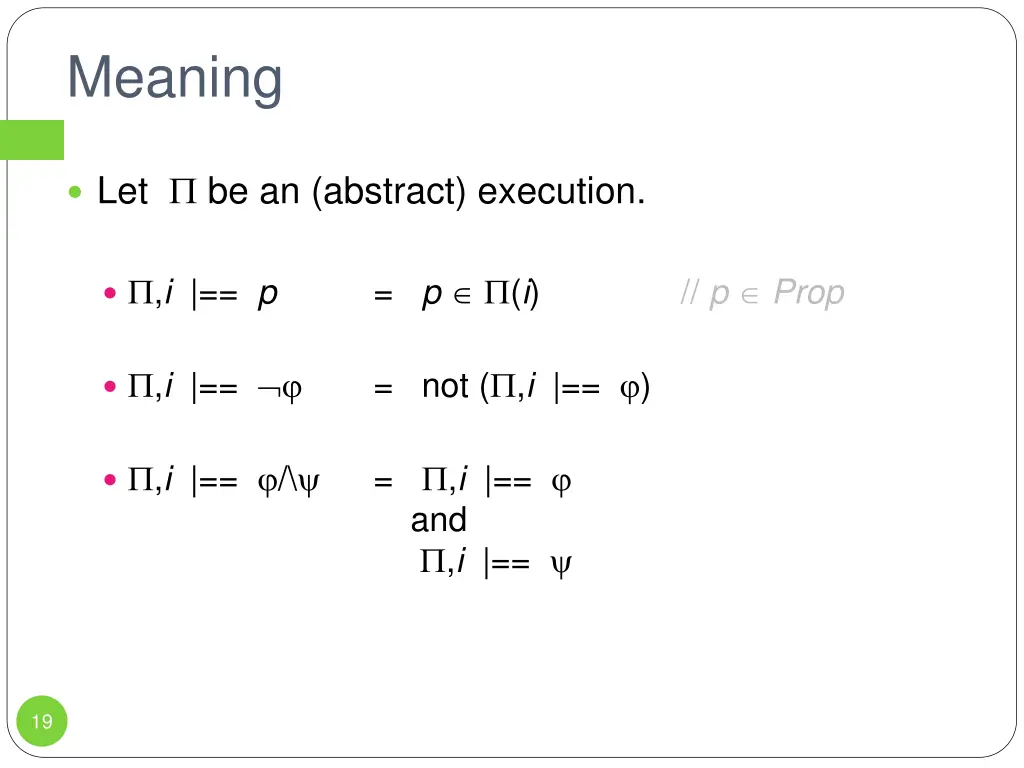 meaning