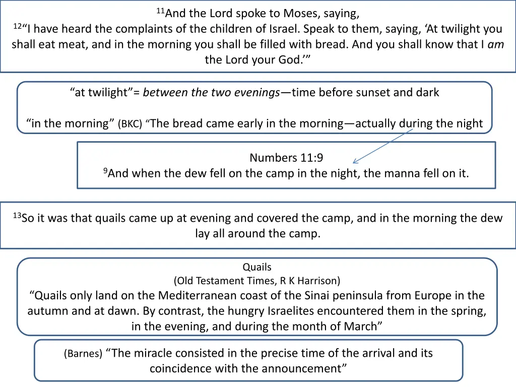 11 and the lord spoke to moses saying