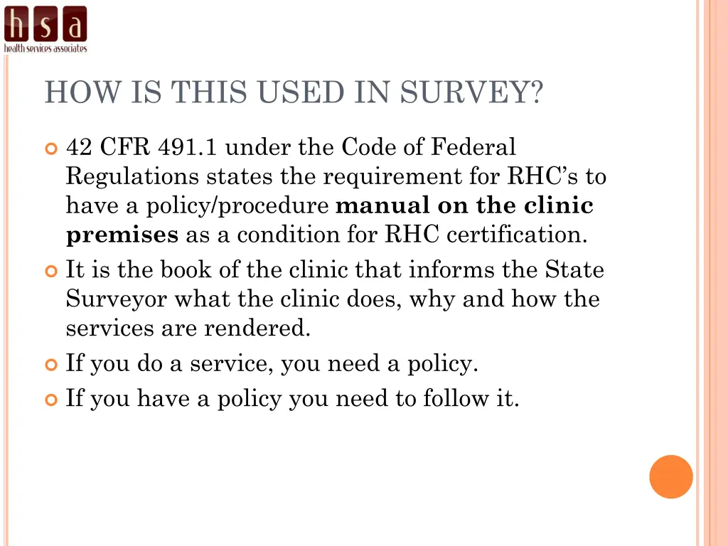 how is this used in survey