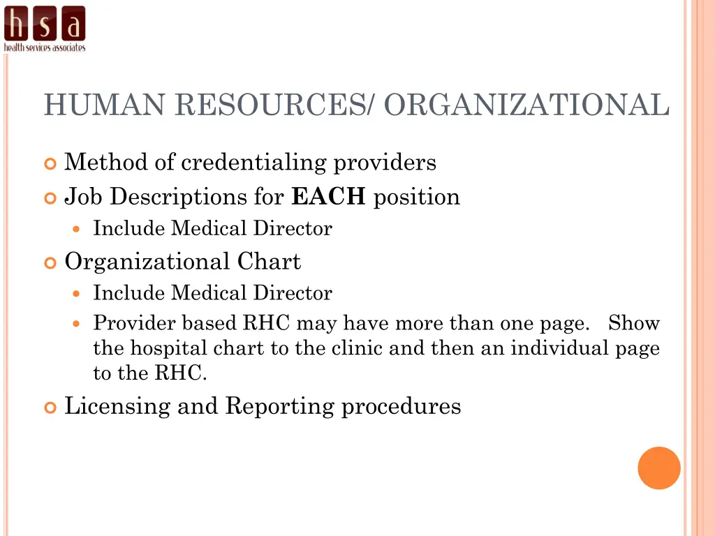 human resources organizational