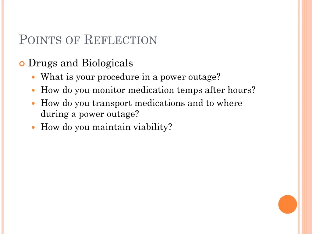 p oints of r eflection