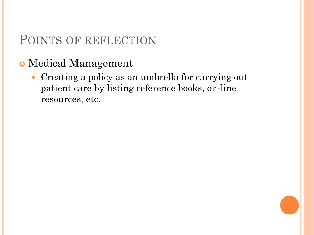 p oints of reflection