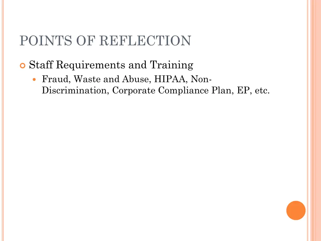 points of reflection 4