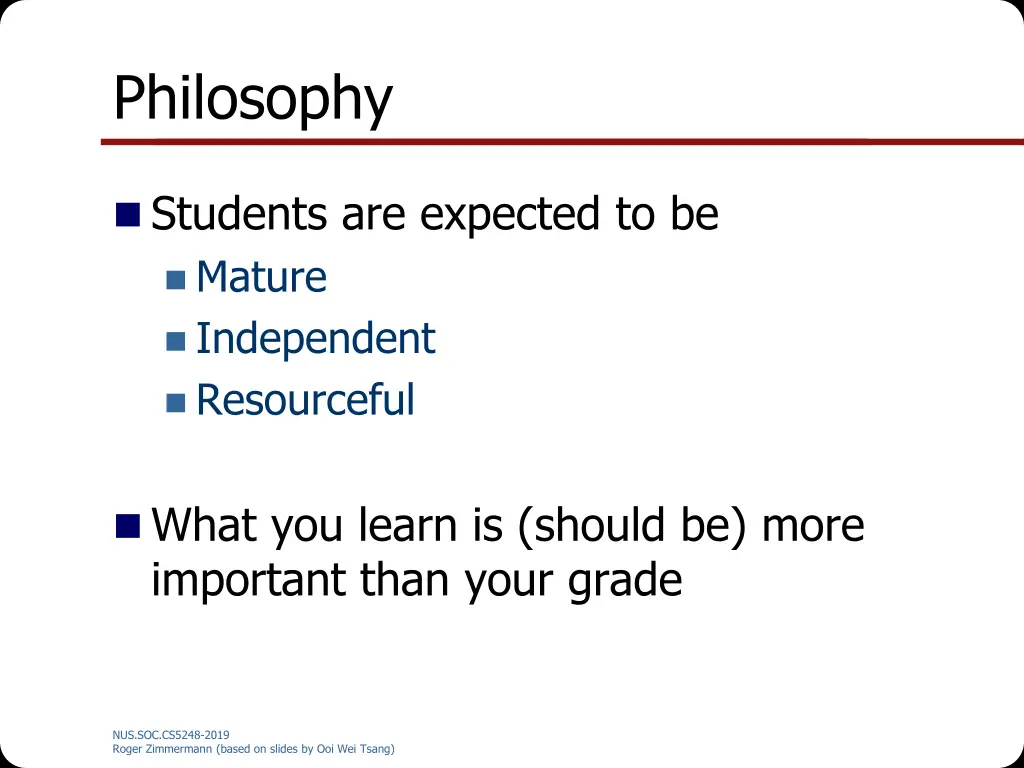 philosophy