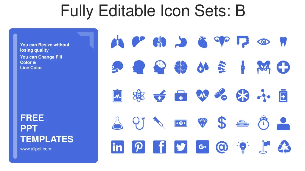 fully editable icon sets b