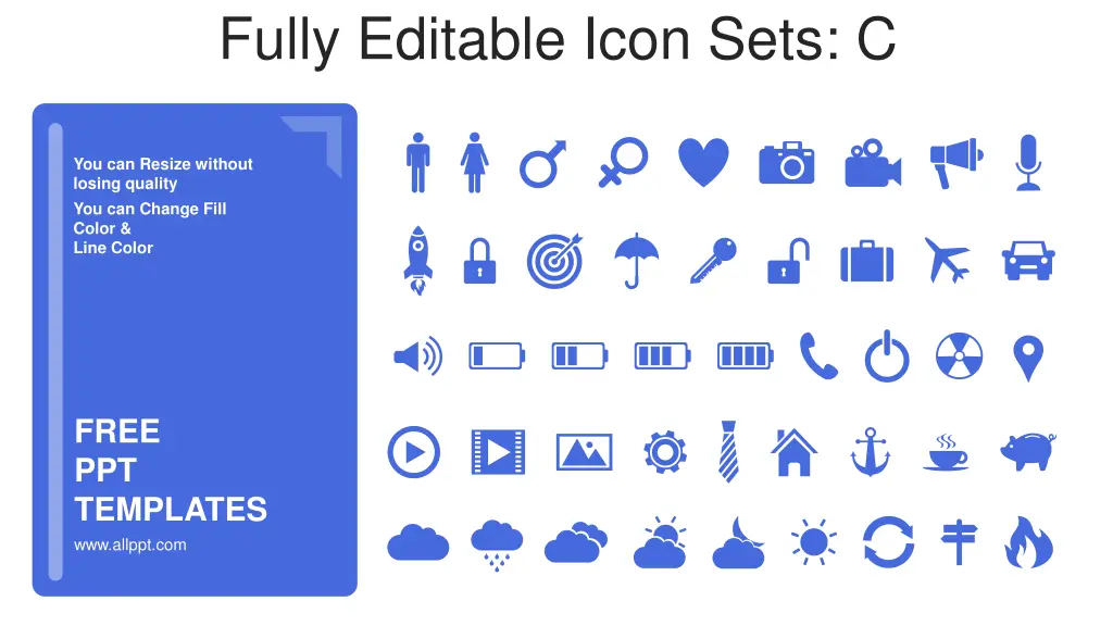 fully editable icon sets c