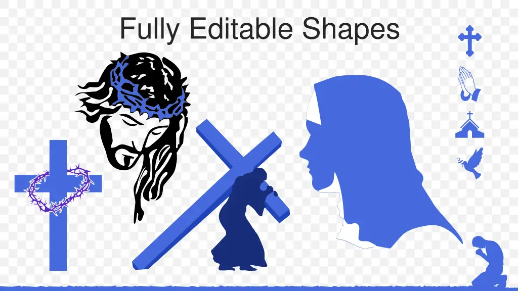 fully editable shapes