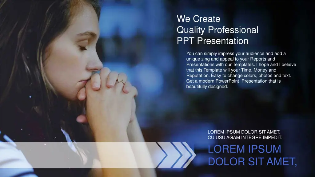 we create quality professional ppt presentation