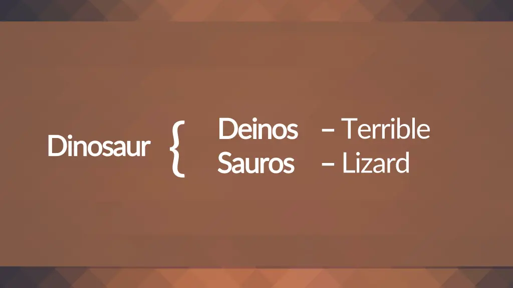 dinosaur