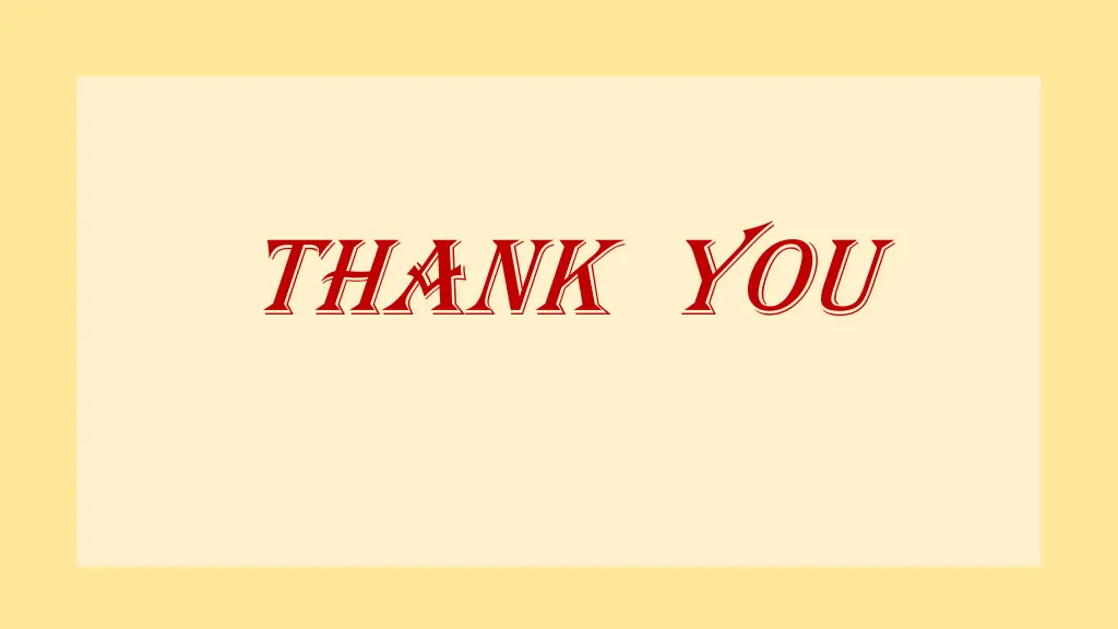 thank you