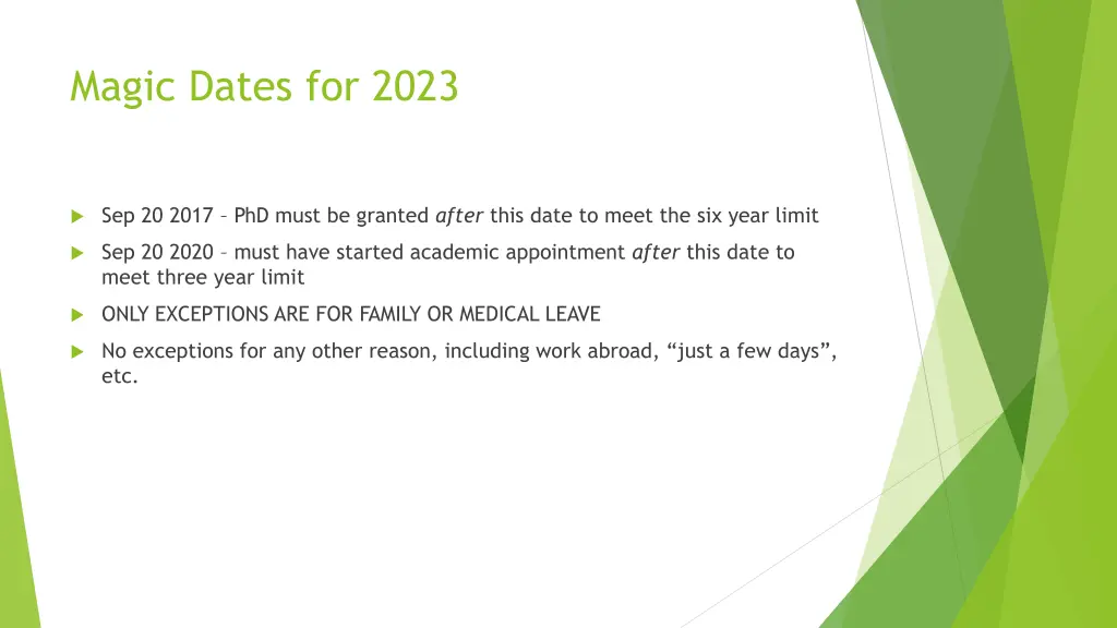 magic dates for 2023