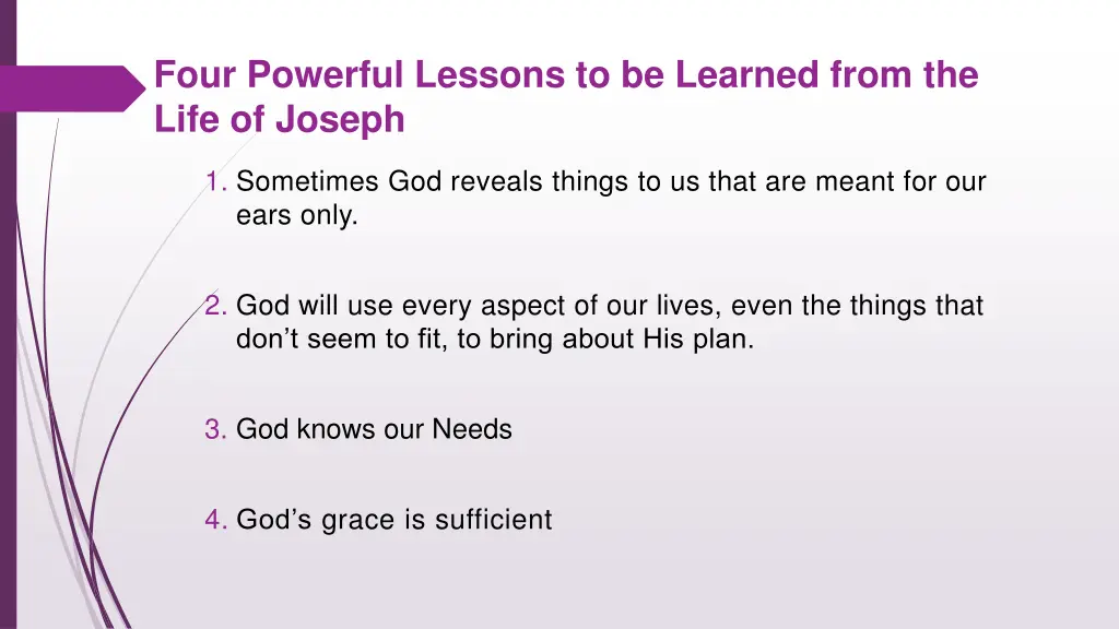 four powerful lessons to be learned from the life