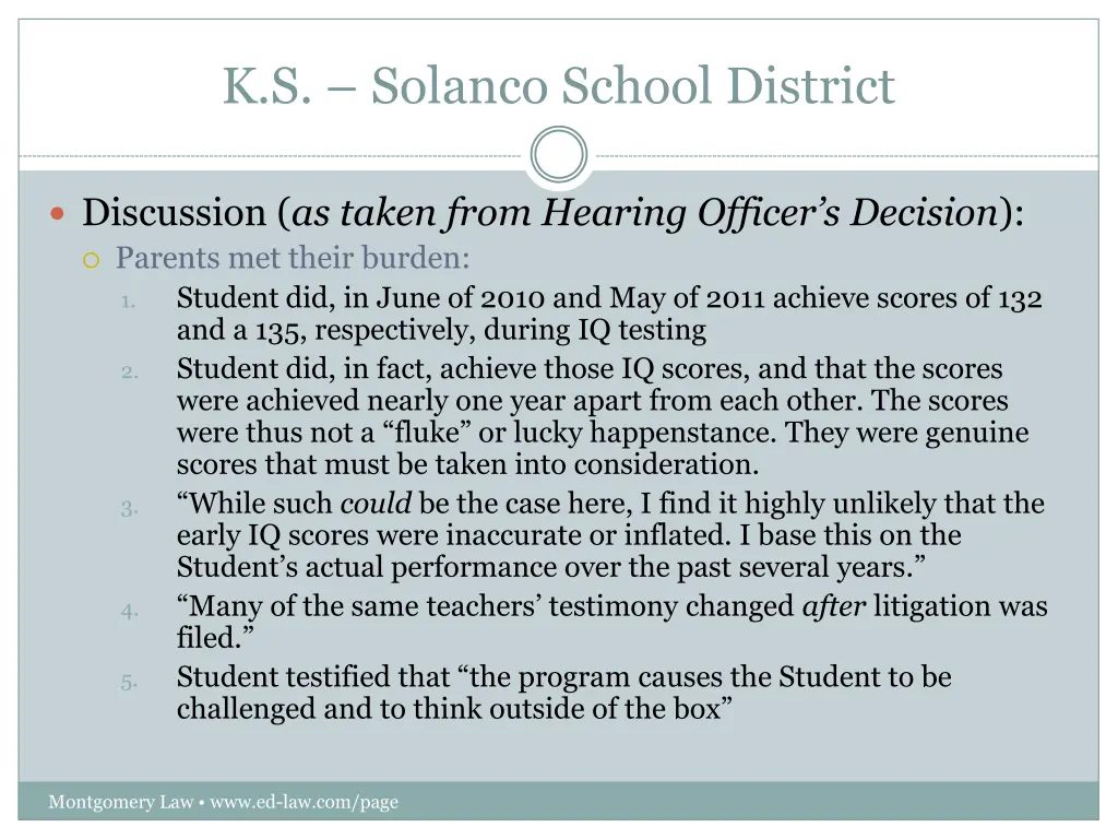 k s solanco school district 6