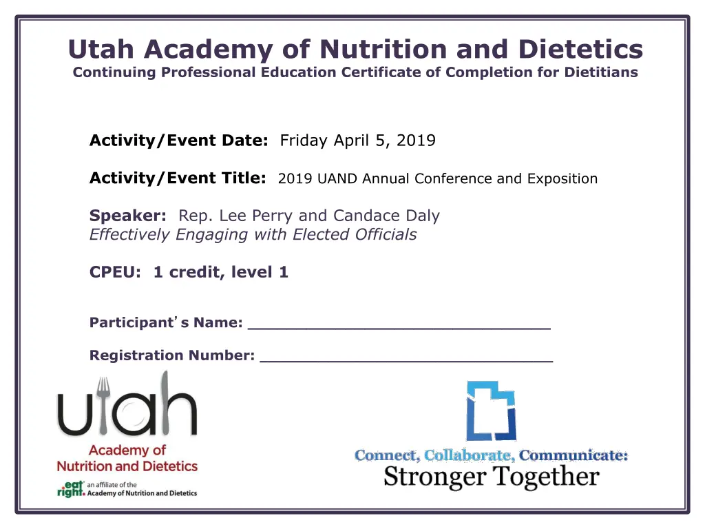 utah academy of nutrition and dietetics 1