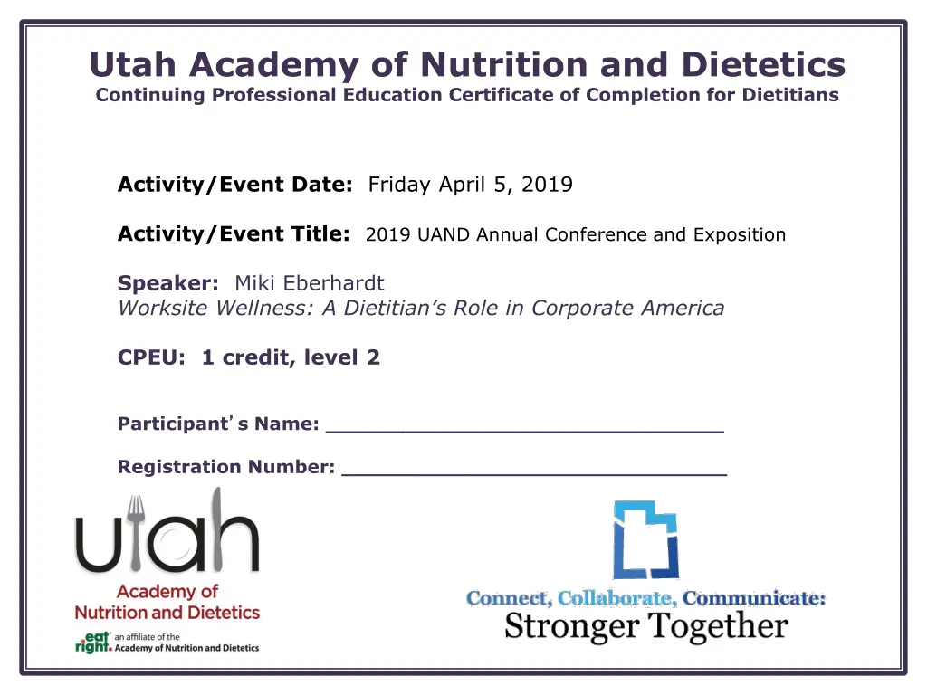utah academy of nutrition and dietetics 7