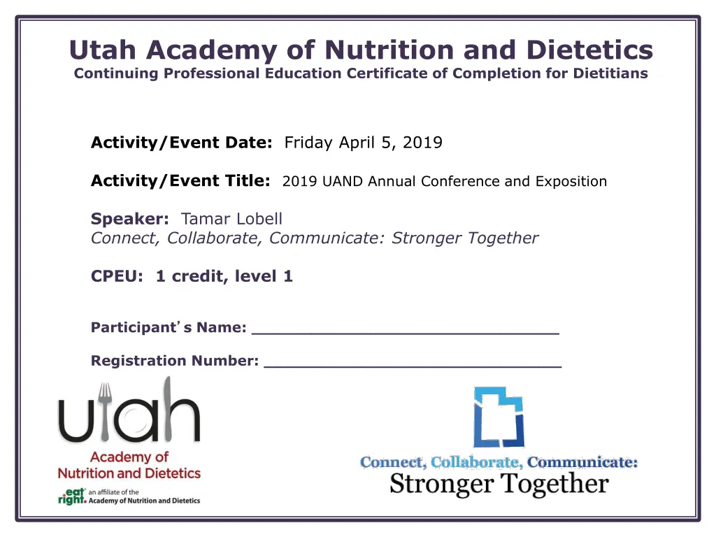 utah academy of nutrition and dietetics 9