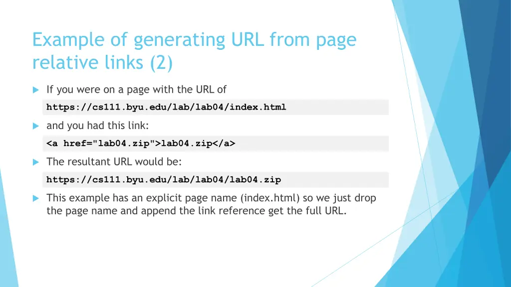 example of generating url from page relative 1