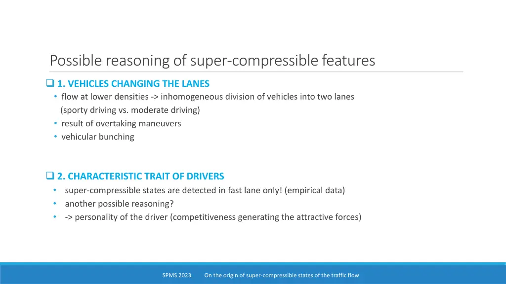 possible reasoning of super compressiblefeatures