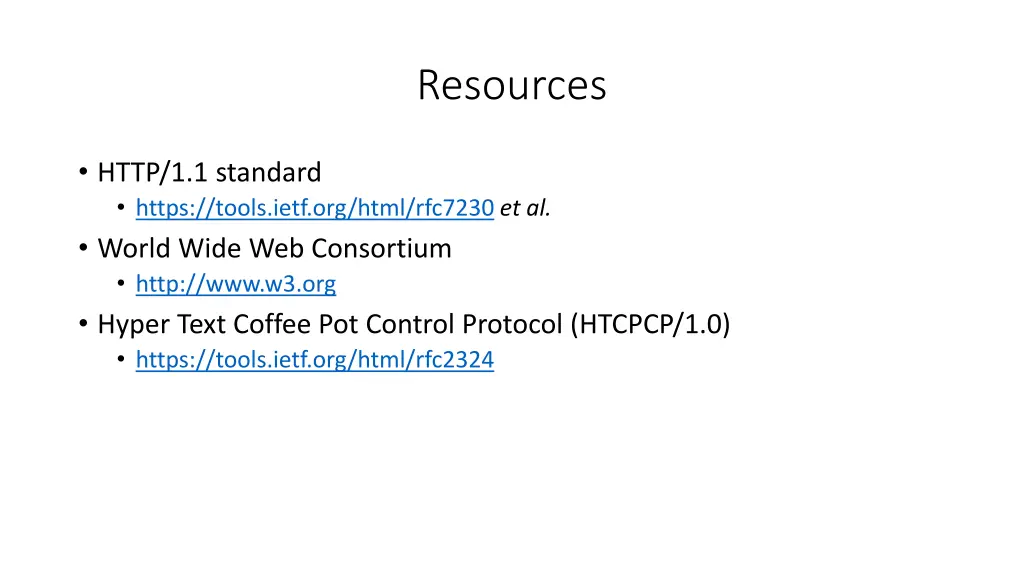 resources