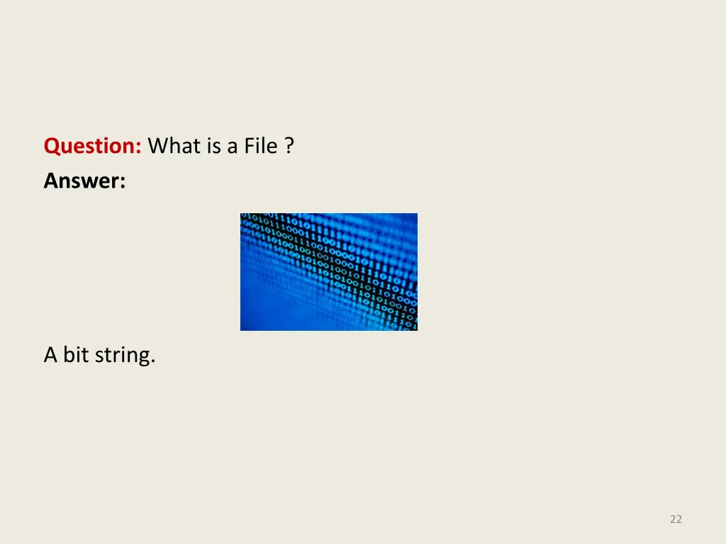 question what is a file answer