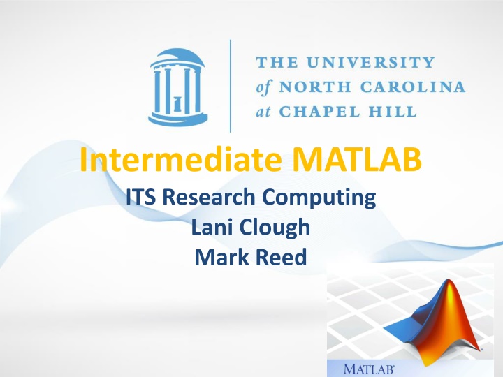intermediate matlab its research computing lani