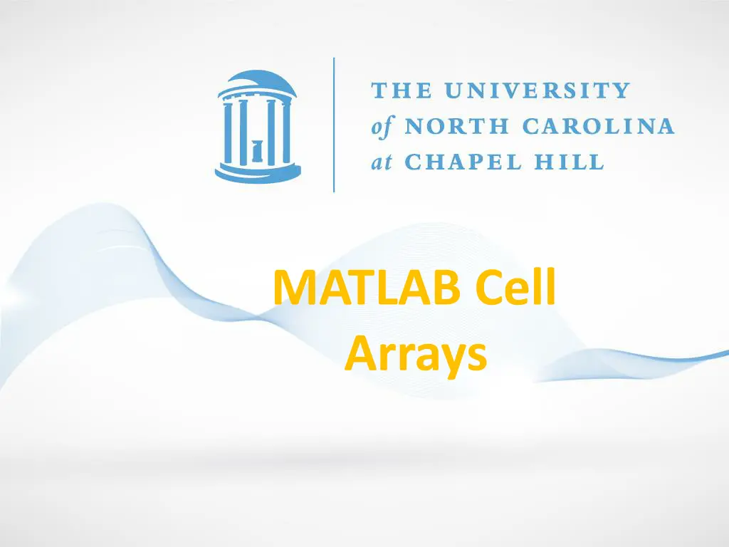matlab cell arrays