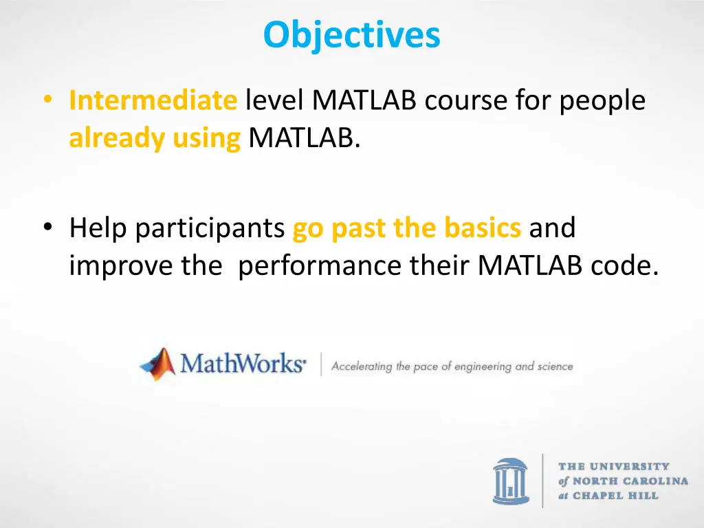 objectives