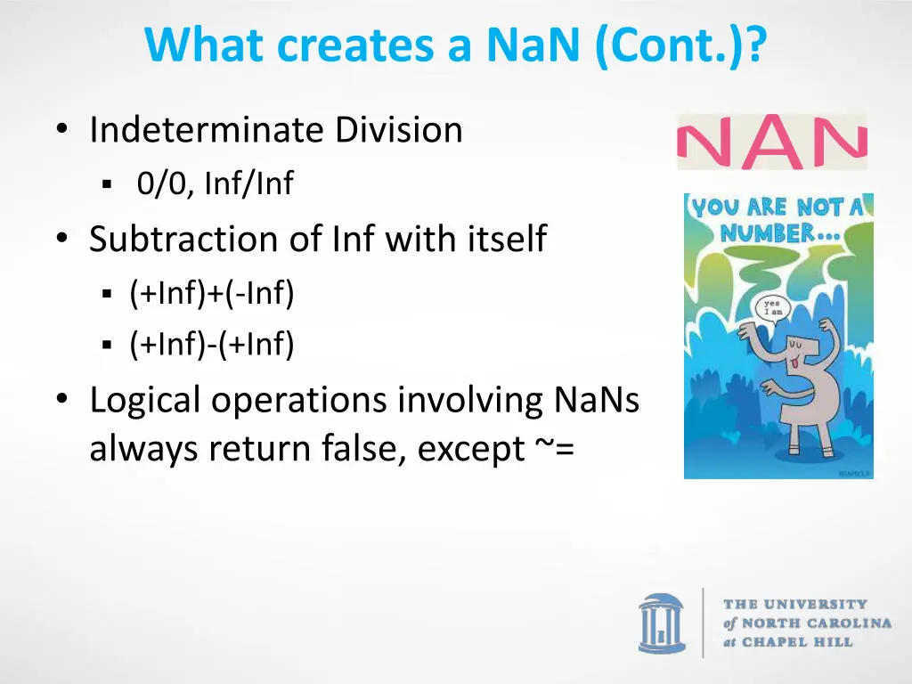 what creates a nan cont