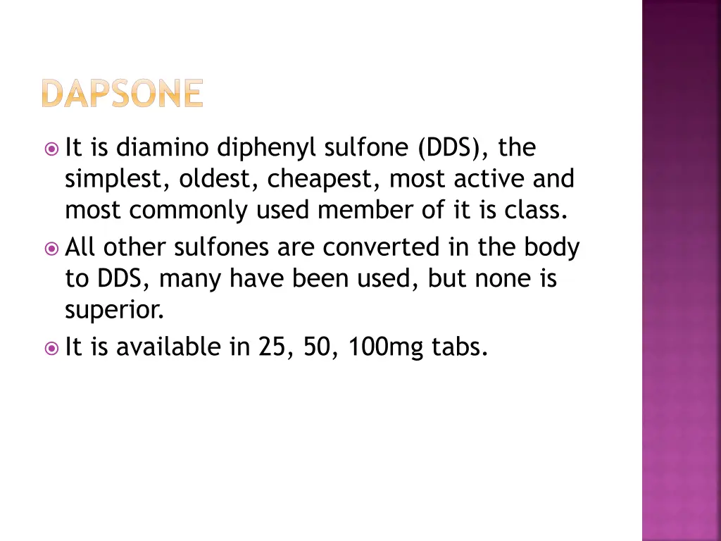 dapsone