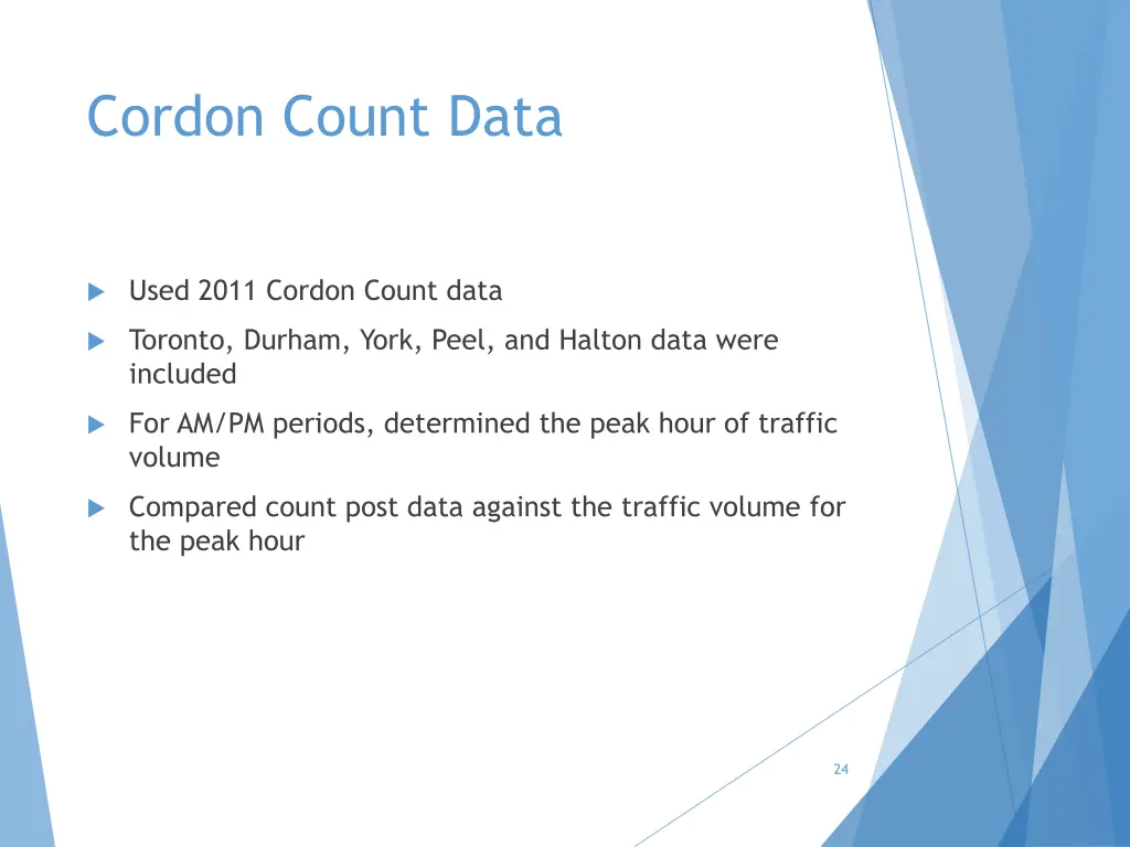 cordon count data