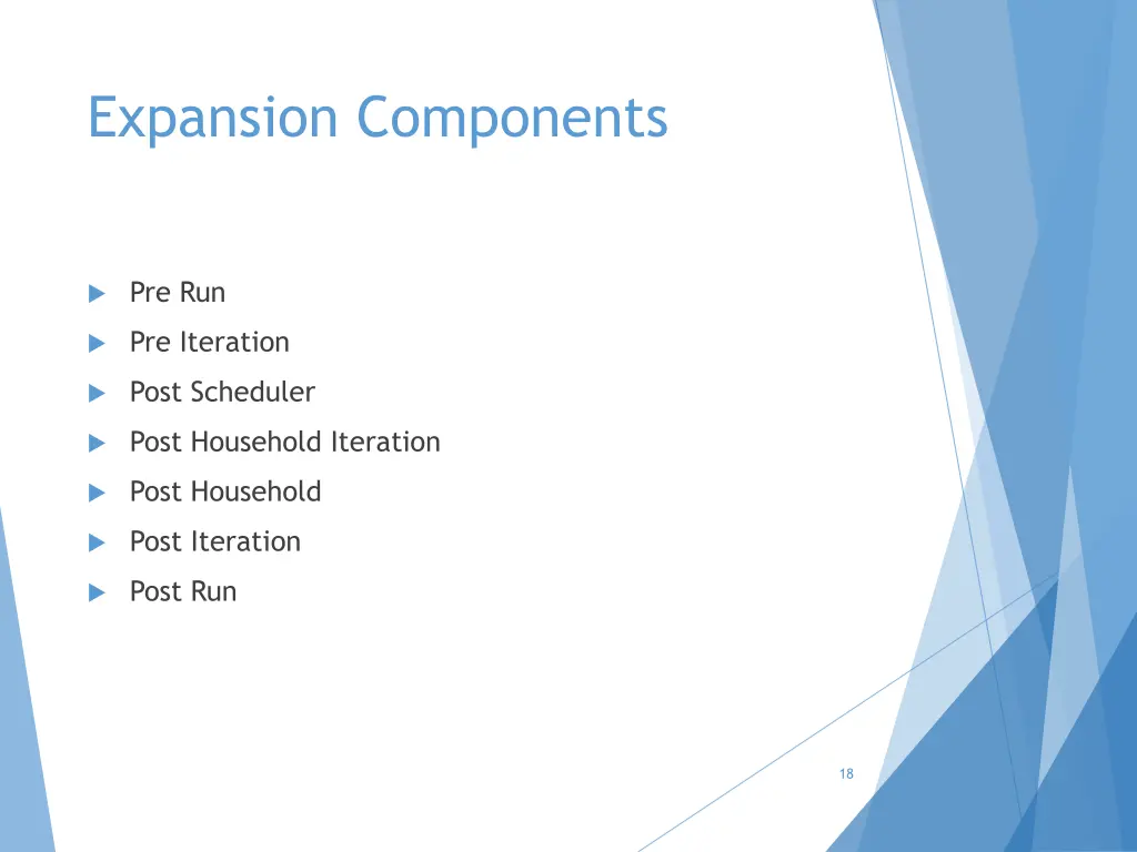 expansion components