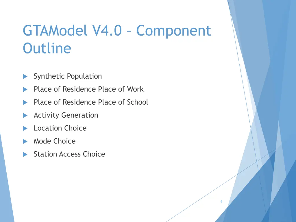 gtamodel v4 0 component outline